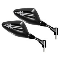 Orion - Coppia di Specchietti Manubrio per Yamaha TMax dal 2012 al 2021