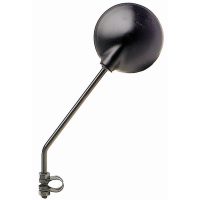 Orion - Specchietto RING omologato universale nero con fascetta metallica e passo diametro M10