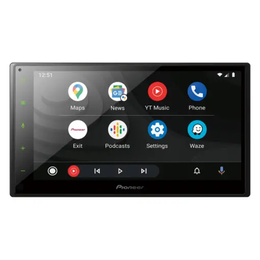 Pioneer SPH-DA160DAB Ricevitore multimediale per auto Nero Bluetooth