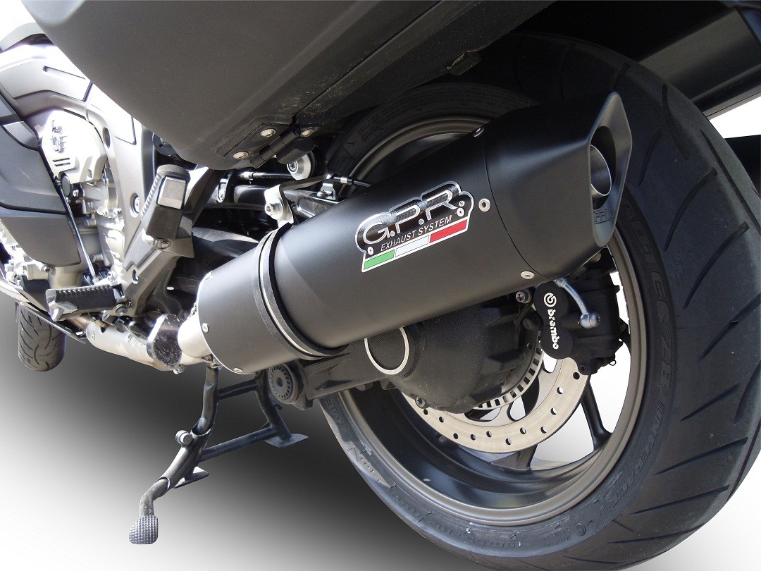 GPR Scarichi Omologati E4 Furore Evo4 Nero Per Aprilia Shiver 900 (2017-20) – Coppia Con Raccordo
