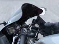Alternative view of Shapeheart - Supporto a stelo per semimanubrio per moto
