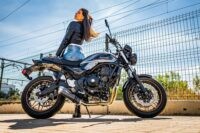 Alternative view of Scarico GPR  Kawasaki Z 650 RS - ZR 650 RS Ann. 2021/2023 e5 Scarico completo omologato e catalizzato Satinox Poppy