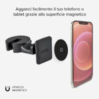 Alternative view of SBS - Supporto auto da poggiatesta per telefono e tablet con fissaggio magnetico