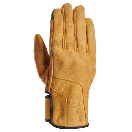Furygan TD VINTAGE LADY D3O® - Guanti in pelle di bufalo Giallo