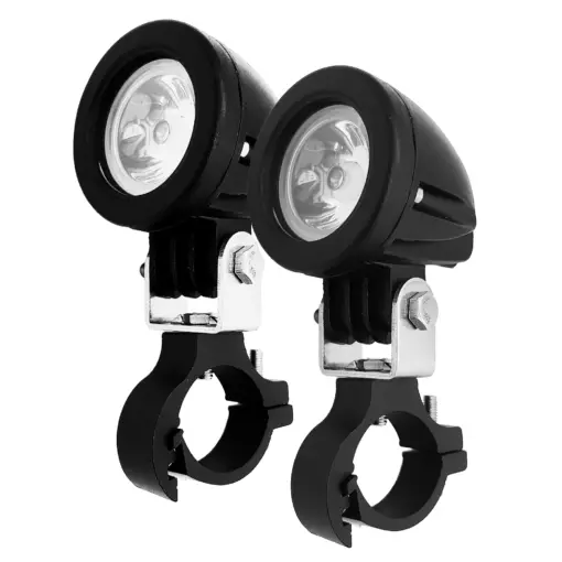 SST PRO BEAM - Faretti LED Moto Aggiuntivi, Antinebbia Anteriore Universale - 20W 3600LM
