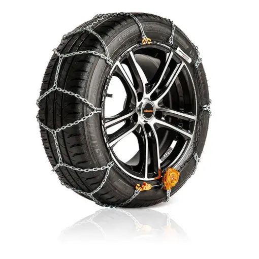 Weissenfels Catena da neve UNIQUE - Catena da 9 mm autotensionante per auto