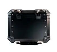 Alternative view of Bauletto GPR TECH per Zontes 350 T2 ADV 2022/2023 e5 - Capacità 45 LT. - Alluminio, colore nero con piastra specifica