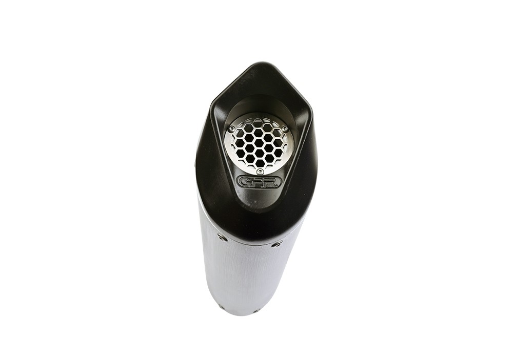Scarico GPR compatibile con Moto Morini Seiemmezzo Scr 2022-2024, Furore-X NERO, Scarico semi-completo omologato,fornito con db killer estraibile,catalizzatore e collettore - immagine 3
