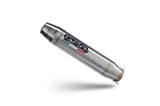 Scarico GPR  Tuning Deeptone Inox L.370 X D.80mm  Silenziatore Racing con dbkiller Deeptone Inox