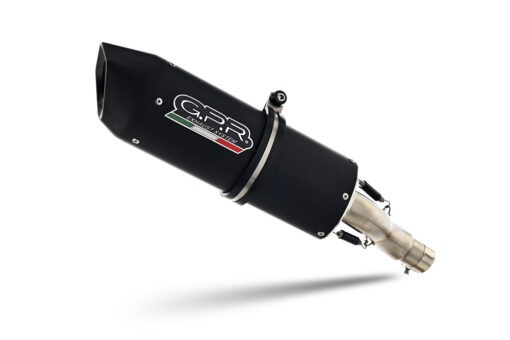 Scarico GPR compatibile con  Kawasaki Z 900 2021-2024, Furore Evo4 Nero, Scarico completo omologato,fornito con db killer estraibile,catalizzatore e collettore