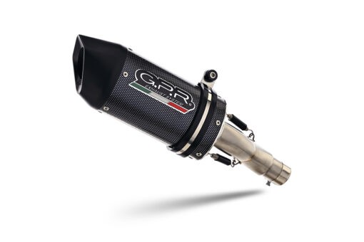Scarico GPR compatibile con Honda Crf 300 L - Rally 2021-2024, Furore Poppy, Terminale di scarico Racing, con raccordo specifico e db killer estraibile, non conforme per uso stradale
