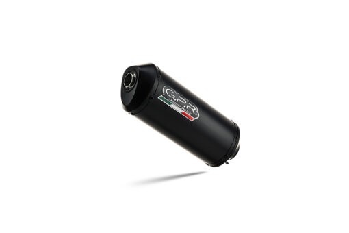Scarico GPR  Tuning Ghisa L.400mm 90X120 OVAL  Silenziatore Racing con dbkiller Ghisa