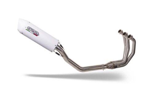Scarico GPR compatibile con  Yamaha Tracer 900 GT 2018-2020, Albus Evo4, Scarico completo omologato,fornito con db killer estraibile,catalizzatore e collettore
