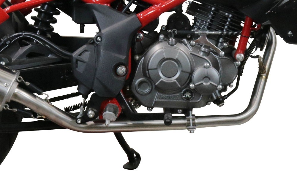 Scarico GPR Benelli Bn 125 2018/2020 e4 Scarico completo omologato e catalizzato M3 Inox - immagine 6