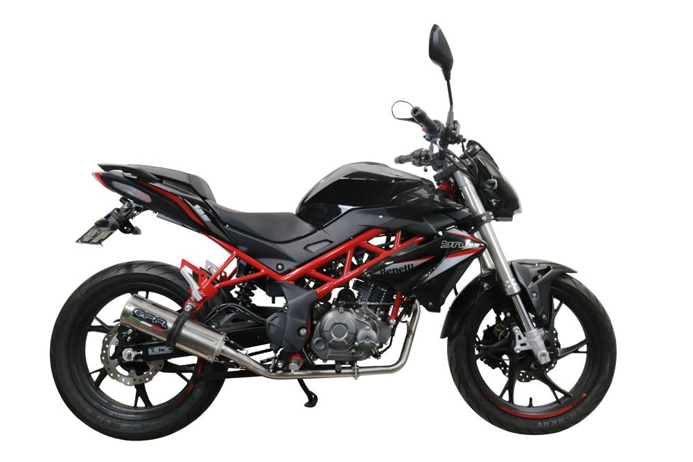 Scarico GPR Benelli Bn 125 2018/2020 e4 Scarico completo omologato e catalizzato M3 Inox - immagine 7