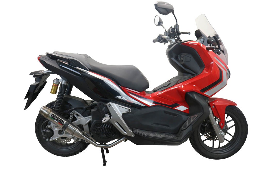 Scarico GPR Honda X-Adv 150 2020/22 Scarico completo Racing con dbkiller Deeptone Inox - immagine 5