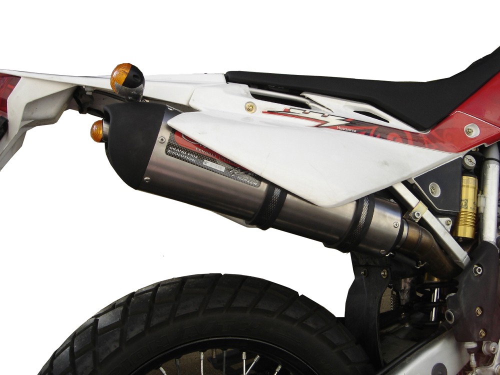 Scarico GPR Husqvarna Sm - Te 450 2007 Scarico omologato con raccordo Gpe Ann. Titaium - immagine 7