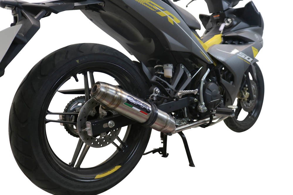 Scarico GPR Yamaha Sniper 150 2021/2022 Scarico completo Racing con dbkiller Deeptone Inox - immagine 7