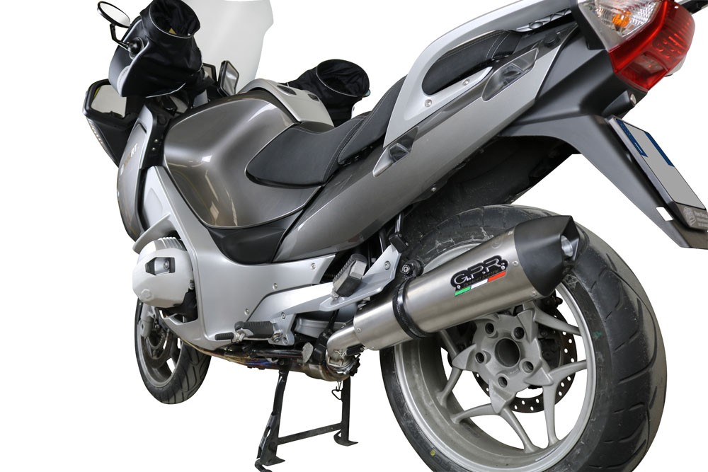 Scarico GPR Bmw R 1200 Rt 2009/2013 Scarico omologato con raccordo Gpe Ann. Titaium - immagine 9