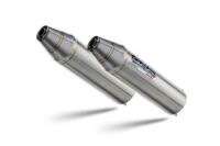 Alternative view of Scarico GPR  Kawasaki Kfx 700 2004/2011 Scarico completo omologato con due terminali Deeptone Atv