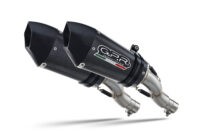 Scarico GPR Ducati Hypermotard 1100 & Evo 2007/2012 Coppia scarichi omologati con raccordo Gpe Ann. Poppy