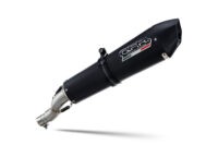 Alternative view of Scarico GPR  Gilera Gp 800 2in1 2008/2013 Scarico semicompleto omologato catalizzato Gpe Ann. Black Titaium