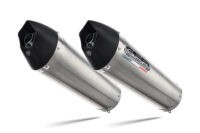 Alternative view of Scarico GPR  Aprilia Dorsoduro 750 2008/2016 Coppia scarichi racing Gpe Ann. Titaium