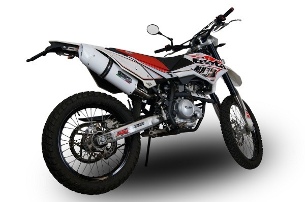 Scarico GPR Beta Rr 125 Enduro Lc 4t 2010/18 Scarico omologato con raccordo Albus Ceramic - immagine 6
