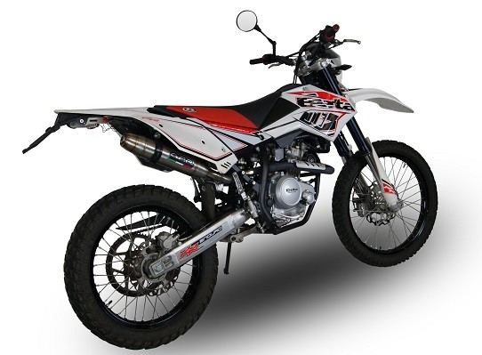 Scarico GPR Beta Rr 125 Enduro Lc 4t 2010/18 Scarico omologato con raccordo Deeptone Inox - immagine 8
