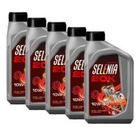 Kit 5 Litri SELENIA 20K 10W-40 – Olio Motore per FCA, Stellantis e Altri Marchi