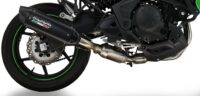 Alternative view of Scarico GPR compatibile con  Kawasaki Versys 650 2023-2025, Furore-X Titanio Nero, Scarico completo omologato per il rumore,fornito con db killer,catalizzatore conforme alla revisione e collettore