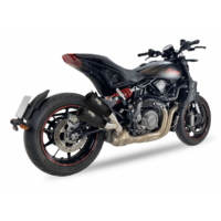 Alternative view of Scarico IXIL - SLIP ON - DUAL RACE XTREM BLACK - INDIAN FTR 1200 - S - RALLY 22-23