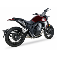 Alternative view of Scarico IXIL - SLIP ON - DUAL RACE XTREM BLACK - MACBOR EIGHT MILLE 500 SCR - STR 2022