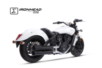 Alternative view of Scarico IXIL - SLIP ON (UPPER MUFFLER) - IRONHEAD ROUND BLACK - INDIAN SCOUT 15-23