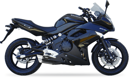 Scarico IXIL - SLIP ON - DUAL HYPERLOW BLACK XL - KAWASAKI ER-6 05-11 (EX650A C D - ER650A C D)