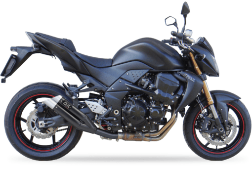 Scarico IXIL - SLIP ON - DUAL HYPERLOW BLACK XL - KAWASAKI Z 750 S - R 07-12 (ZR750L ZR750M)