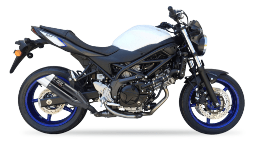 Scarico IXIL - SLIP ON - DUAL HYPERLOW BLACK XL - SUZUKI SV 650 S 16-23 (WCX0)