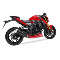 Alternative view of Scarico IXIL - SLIP ON - DUAL HYPERLOW BLACK XL - SUZUKI GSX-S 750 17-20 (C5)