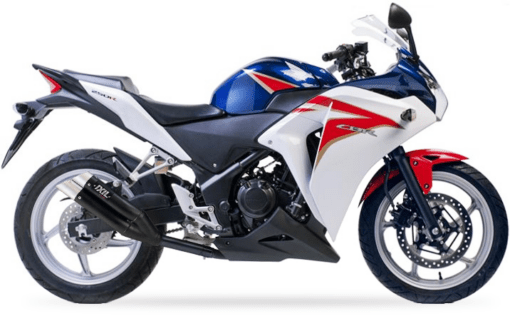 Scarico IXIL - SLIP ON - DUAL HYPERLOW BLACK XL - HONDA CBR 250 R 11-14