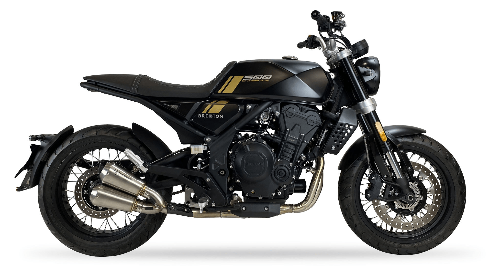 Scarico IXIL - SLIP ON - DUAL RACE XTREM - BRIXTON CROSSFIRE 500 X (BX500-A) - (cod. OB510SS)