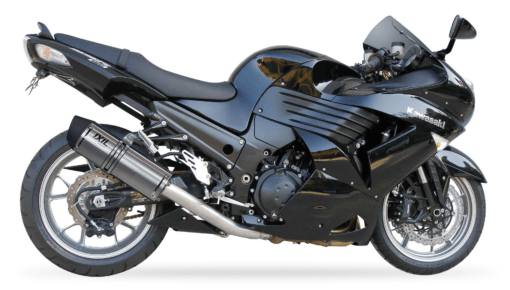 Scarico IXIL - SLIP ON (RIGHT SIDE ONLY) - HEXOVAL XTREM EVOLUTION - KAWASAKI ZZR 1400 08-11