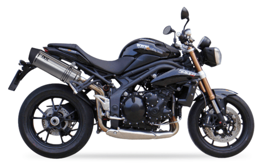 Scarico IXIL - SLIP ON (LEFT MUFFLER) - HEXOVAL XTREM EVOLUTION - TRIUMPH ST1050 SPEED TRIPLE 11-13 (515NV)