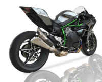 Alternative view of Scarico IXIL - SLIP ON - DOUBLE SLASHED CONE XTREM - KAWASAKI NINJA H2 15-20 (ZXT00N ZXT00X ZXT02J)