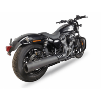Alternative view of Scarico IXIL - SLIP ON - IRONHEAD ROUND BLACK - H-D NIGHTSTER 975 2022-2024 (RB1 RB1R)