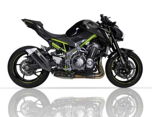 Scarico IXIL - SLIP ON - DUAL HYPERLOW BLACK XL - KAWASAKI Z 900 92 kW 16-19 (ZR900B)