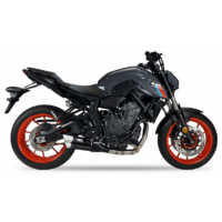 Scarico IXIL - FULL SYSTEM - DUAL HYPERLOW BLACK XL - YAMAHA MT-07 21-24 (RM33 RM34)