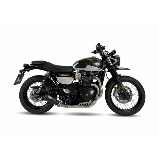 Scarico IXIL - FULL SYSTEM - RACE XTREM BLACK - TRIUMPH STREET SCRAMBLER 900 17-22 (DC01 DC02 DC03 DC04)