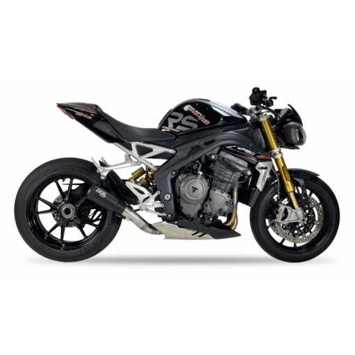 Scarico IXIL - SLIP ON - RACE XTREM BLACK - TRIUMPH SPEED TRIPLE 1200 RS / RR 21-22 (PB01)