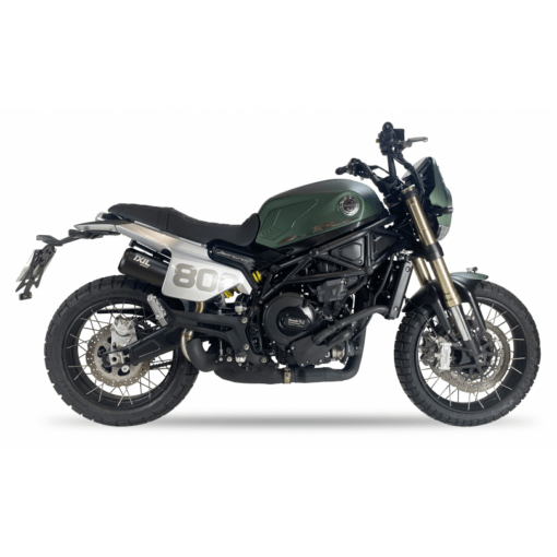 Scarico IXIL - SLIP ON - RACE XTREM BLACK - BENELLI LEONCINO 800 TRAIL (P37) - (cod. CB5254RB)