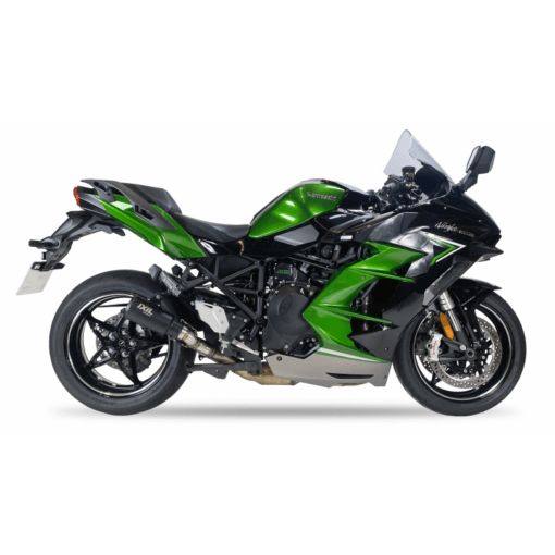 Scarico IXIL - SLIP ON - RACE XTREM BLACK - KAWASAKI NINJA H2 SX - SX SE 22-24 (ZXT02P)